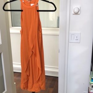 Orange part dress